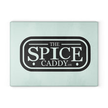 Cargar imagen en el visor de la galería, Personalized Glass Cutting Board - The Spice Caddy Design
