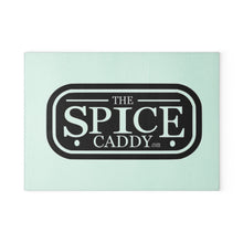 Cargar imagen en el visor de la galería, Personalized Glass Cutting Board - The Spice Caddy Design