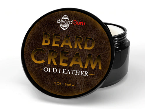 BeardGuru Crema para barba de cuero viejo