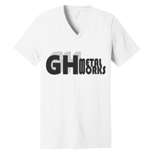 Laden Sie das Bild in den Galerie-Viewer, GH Metal Works – Unisex-T-Shirt mit klassischem V-Ausschnitt