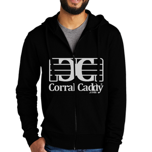 Corral Caddy – Unisex-Hoodie mit durchgehendem Reißverschluss