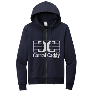 Corral Caddy – Unisex-Hoodie mit durchgehendem Reißverschluss